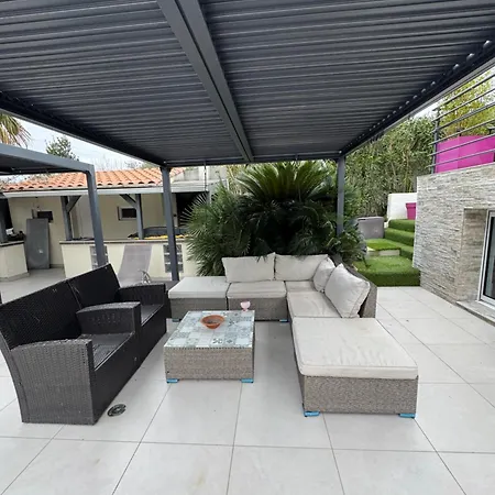 Chez Isa - Avec Jacuzzi Interieur Et Piscine Chauffee דירה *